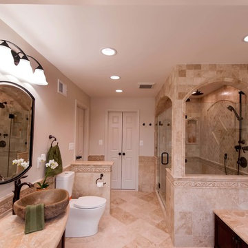 Roman-style Bath Adds Splendor to Reston Townhome