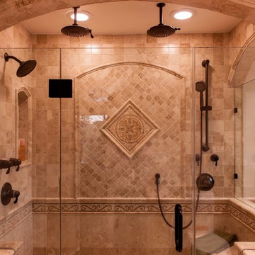 Roman-style Bath Adds Splendor to Reston Townhome