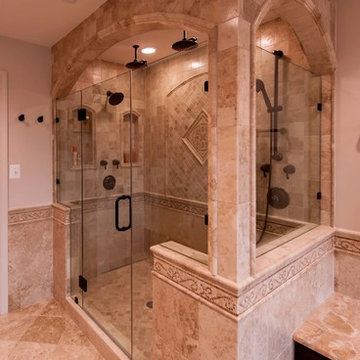 Roman-style Bath Adds Splendor to Reston Townhome
