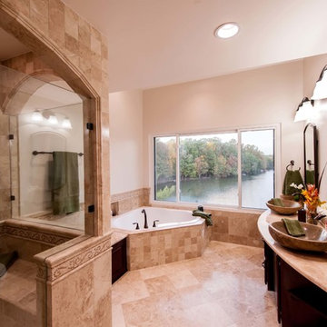 Roman-style Bath Adds Splendor to Reston Townhome
