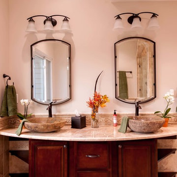 Roman-style Bath Adds Splendor to Reston Townhome