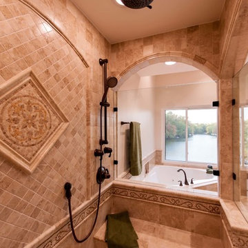 Roman-style Bath Adds Splendor to Reston Townhome