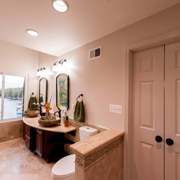 Roman-style Bath Adds Splendor to Reston Townhome