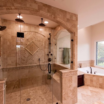 Roman-style Bath Adds Splendor to Reston Townhome