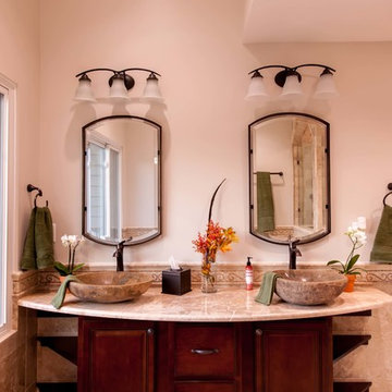 Roman-style Bath Adds Splendor to Reston Townhome