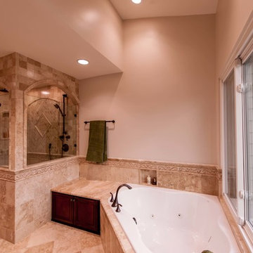 Roman-style Bath Adds Splendor to Reston Townhome