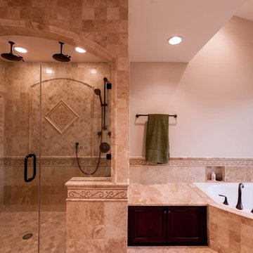 Roman-style Bath Adds Splendor to Reston Townhome