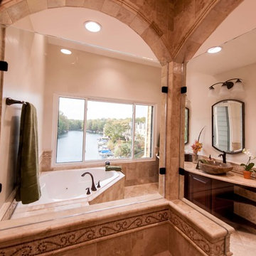 Roman-style Bath Adds Splendor to Reston Townhome