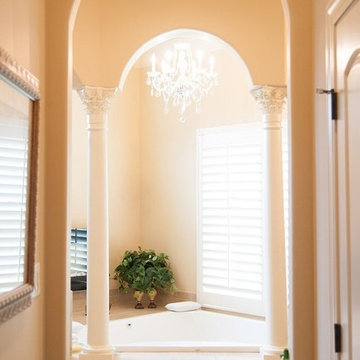 Romantic Master Bath - Custom Cabinetry