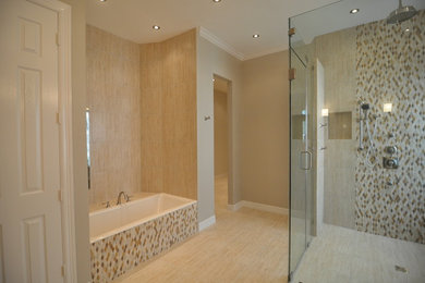 Example of a minimalist bathroom design in Dallas