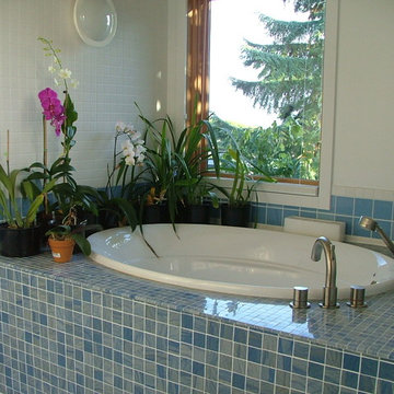 Roosevelt Residence - Modern Bathroom and Tub