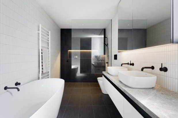 Contemporary Bathroom by Chan Architecture Pty Ltd