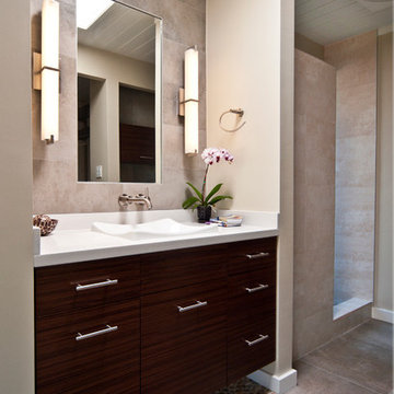 Rosewood Bathroom By Yana Mlynash