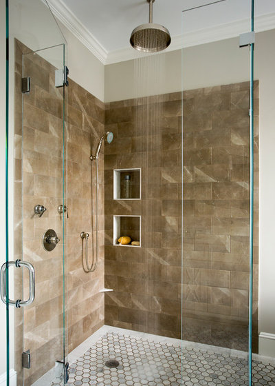 American Traditional Bathroom by Adams + Beasley Associates