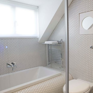 White Hexagon Tile Houzz