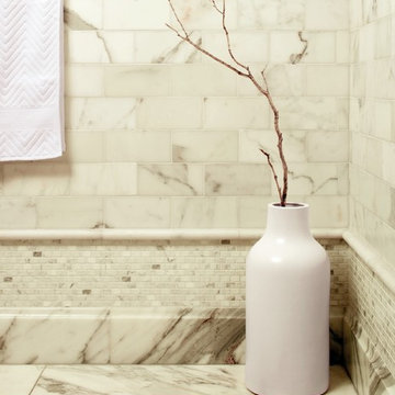 Royal Stone & Tile Calacatta Marble Bathroom