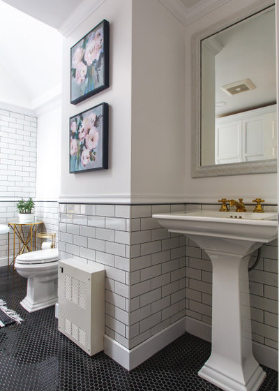 Transitional Bathroom by Authentic Interiors