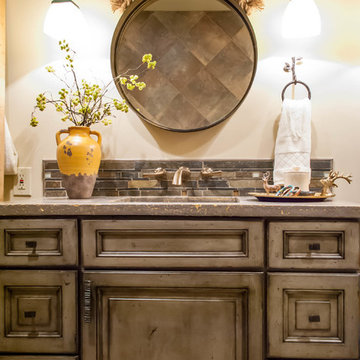 Rustic Adirondack Bathroom