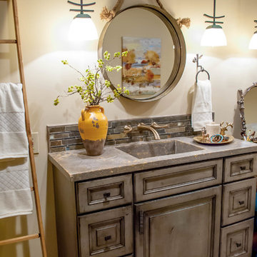 Rustic Adirondack Bathroom
