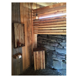 Rustic Bath House - Rustic - Bathroom - Denver - by Hampton ...