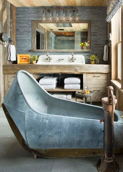 Rustico Stanza da Bagno Rustic Bathroom