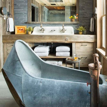 Rustic Bathroom