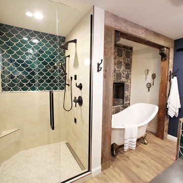 Rustic Bluegrass Fish Scales Retreat