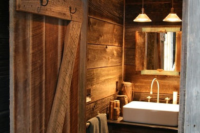 Rustic Cabin Bathroom