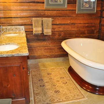 Rustic Cabin Bathroom
