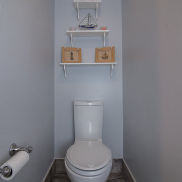 Rustic Contemporary Master Bathroom in Sterling, VA