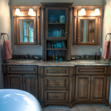 Rustic Country Master Bathroom