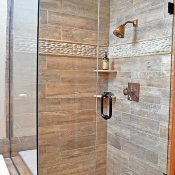 Rustic Designer Bathroom in Golden