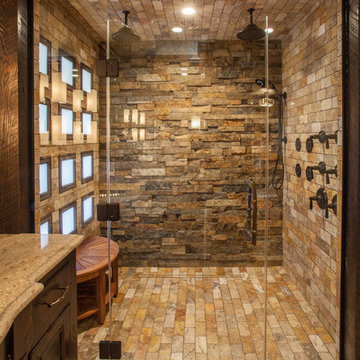 Rustic Elegance Master Bath