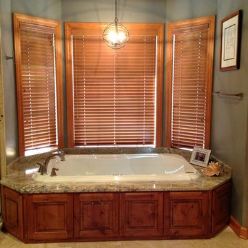 Rustic Elegant Master Bath