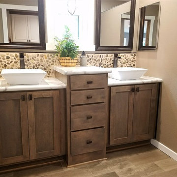 Rustic, Farmhouse home remodel