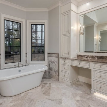 Rustic French Country Master Bathroom