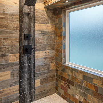 Rustic Master Bathroom