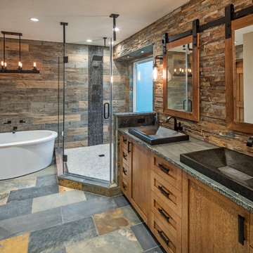 Rustic Master Bathroom