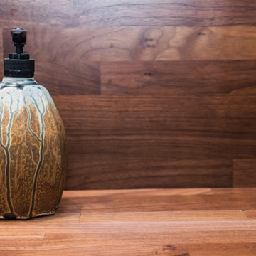 Rustic Master Bathroom Suite Remodel