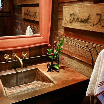 Rustic Powder Room