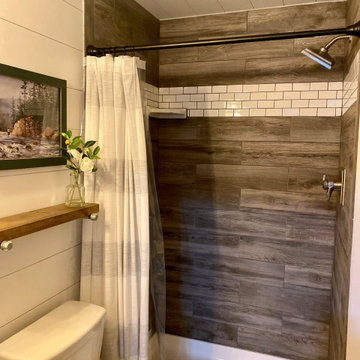 Rustic Tile Shower