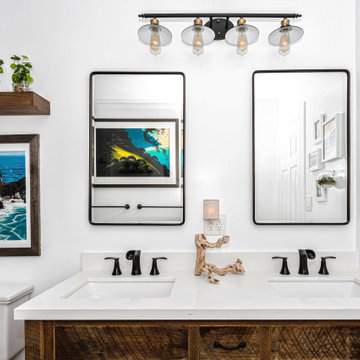 Rustic Tropical Bathroom