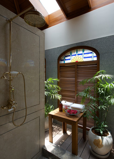 Contemporary Bathroom by Aamir and Hameeda Associates