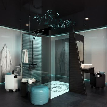 Salle de bain style Futur