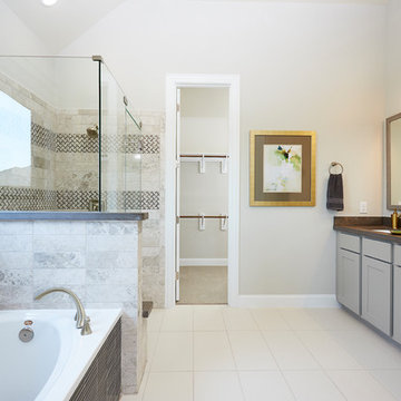 San Antonio, Texas | Arcadia Ridge - Premier Palm Master Bathroom