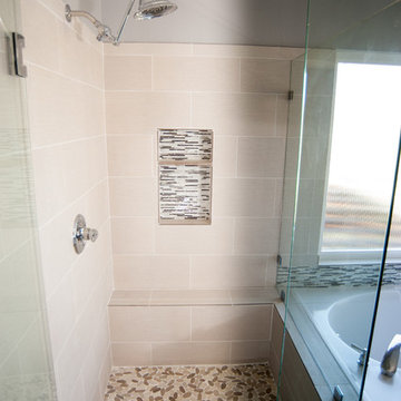 San Diego Master Shower in Bathroom Remodel