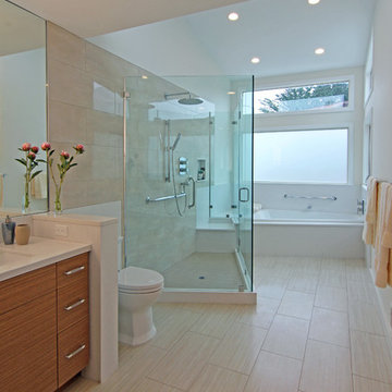 San Francisco Modern Bath Addition and Kitchen Remodel
