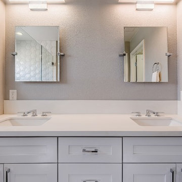 San Jose Master Bathroom Remodel with 3D Tile Installation