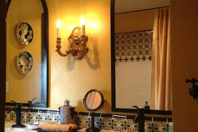 Bathroom - mediterranean bathroom idea in San Luis Obispo