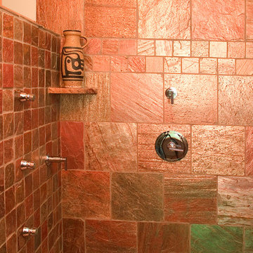 Sante Fe Inspired Master Bath Remodel: Holland, PA